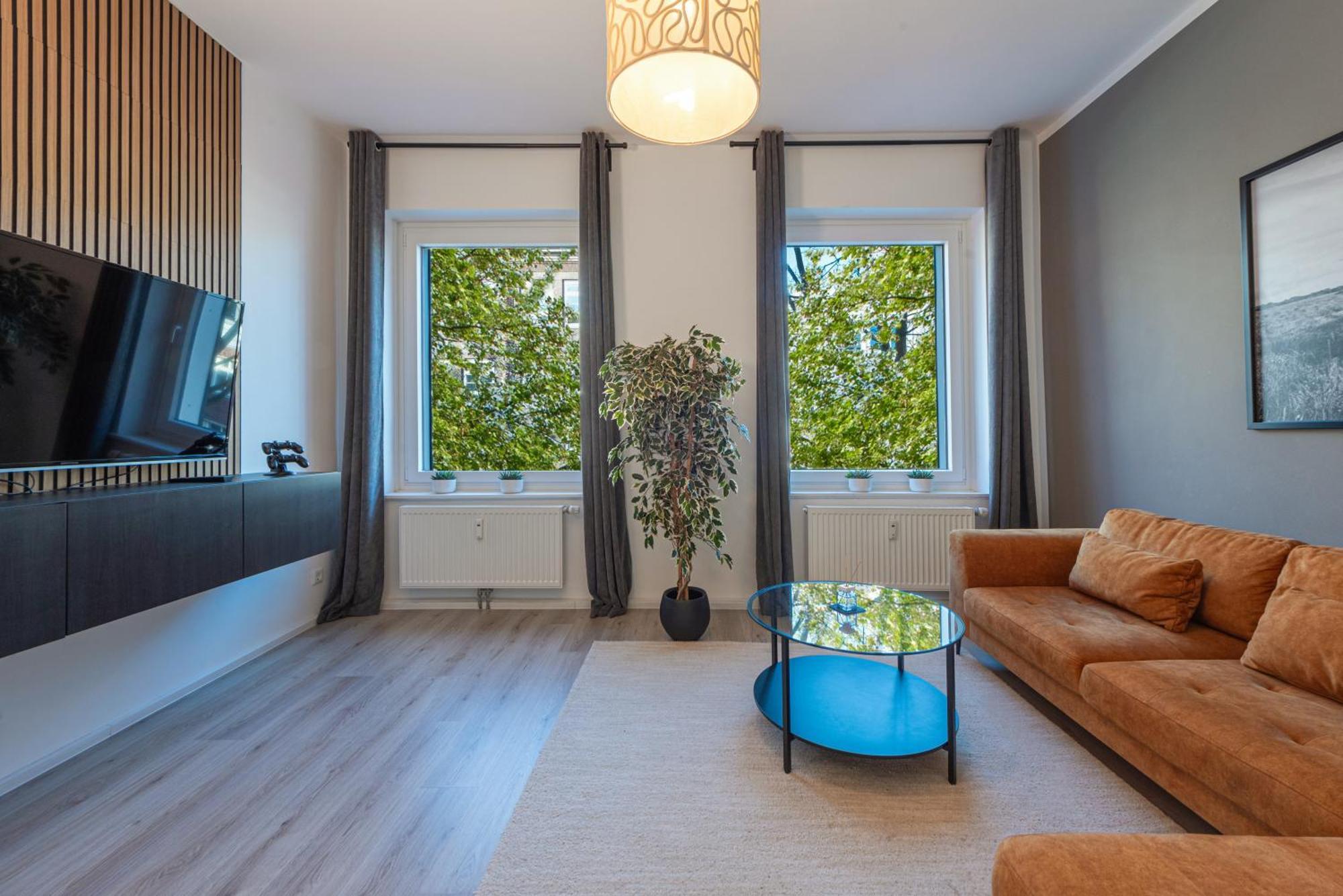 Modernes Apartment Mit Garage & Ps4 Von Stay Your Way Essen Dış mekan fotoğraf